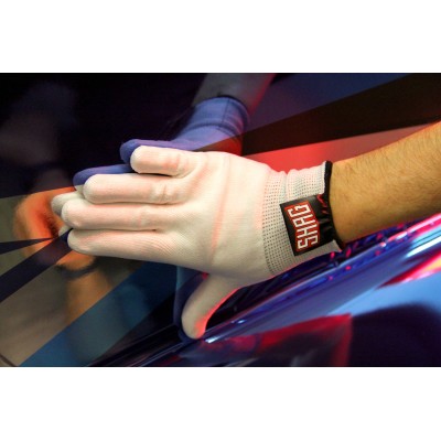 SHAGGLOVEL - Set de 2 gants "wet effect" pour covering L