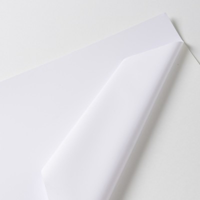 VCSR201WG1 - Blanc Brillant adh permanent super renforcé incolore