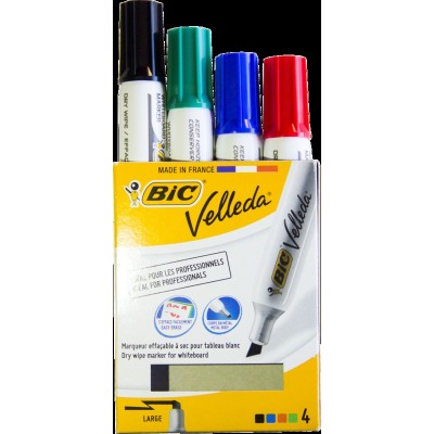 ERASMARKER - 4 marqueurs effaçables à sec 1781